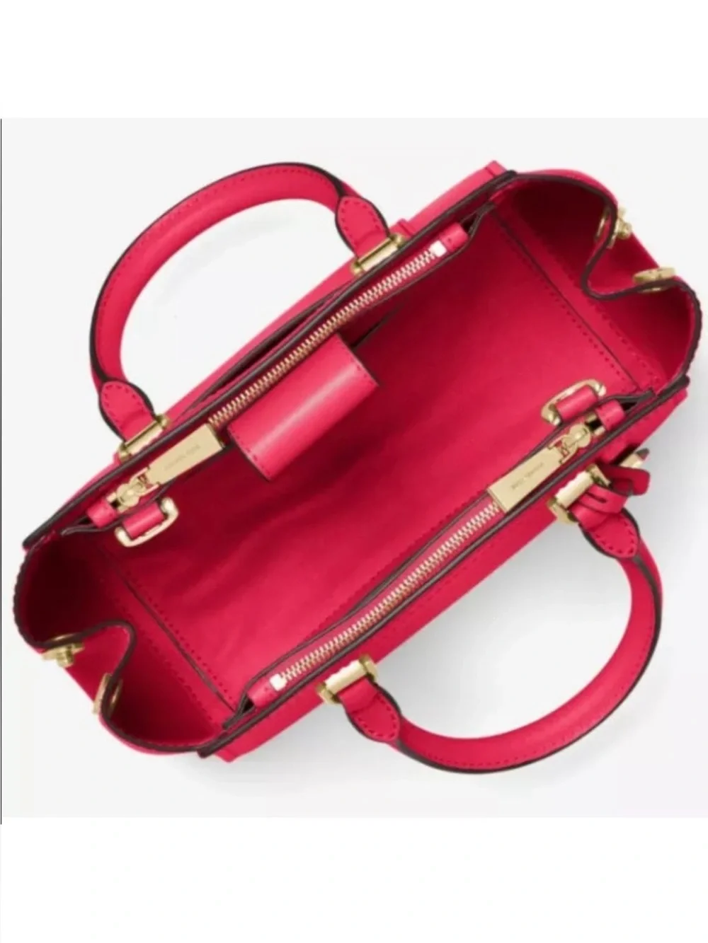 Michael Kors Benning Medium Leather Satchel